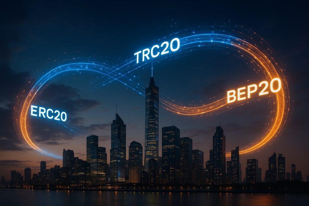 Diferença Entre ERC20, TRC20 e BEP20 nas Redes Blockchain 4 btc2