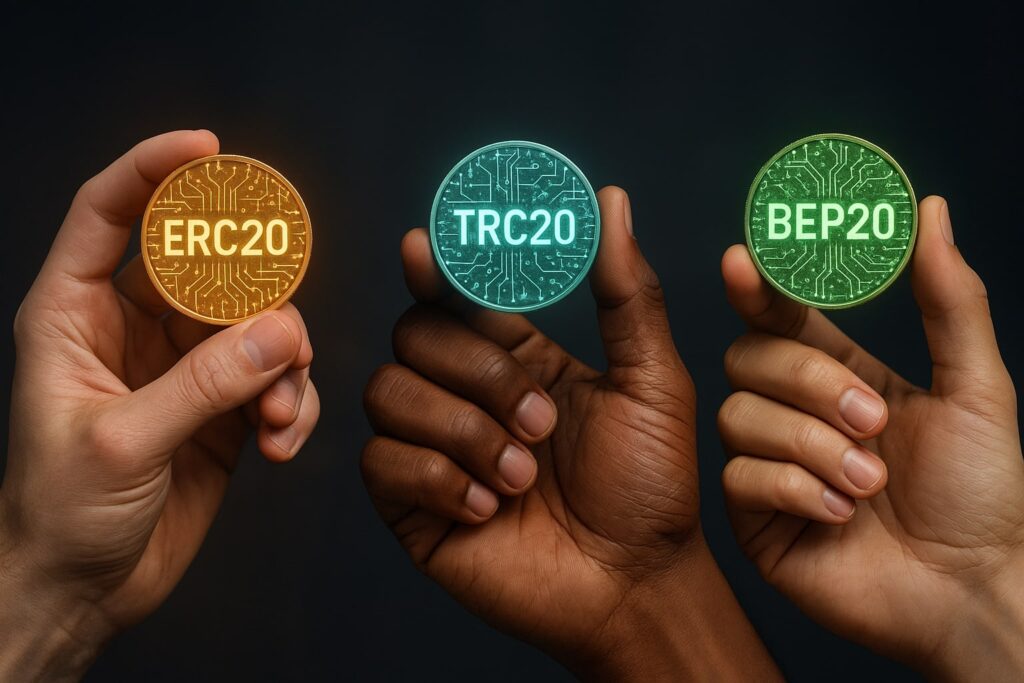 Diferença Entre ERC20, TRC20 e BEP20 nas Redes Blockchain 5 btc3
